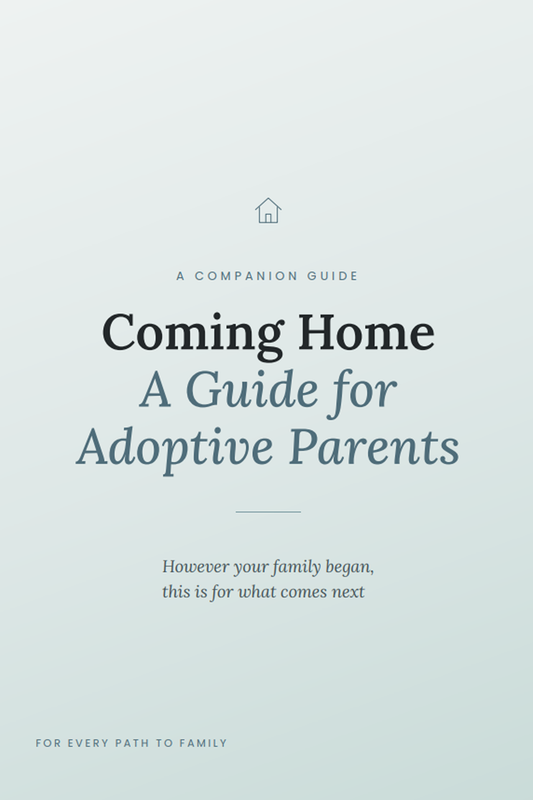 Coming Home - A Guide For Adoptive Parents